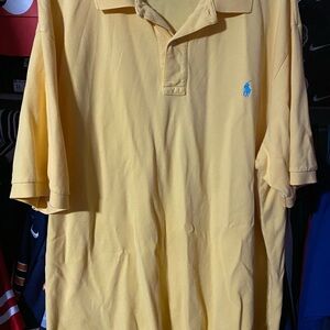 Polo by Ralph Lauren Yellow Polo Shirt Short Sleeves